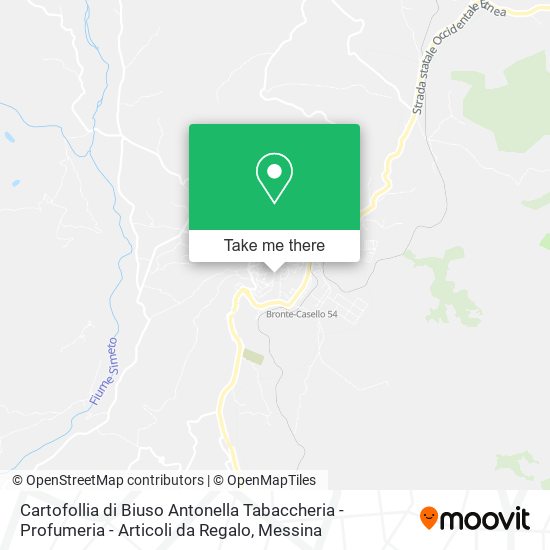 Cartofollia di Biuso Antonella Tabaccheria - Profumeria - Articoli da Regalo map
