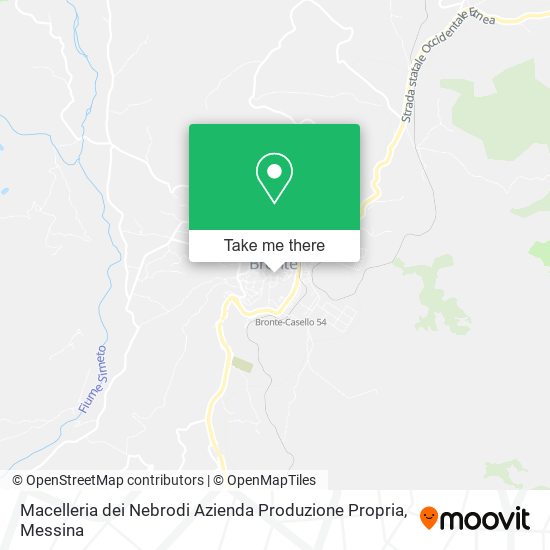 Macelleria dei Nebrodi Azienda Produzione Propria map