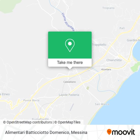Alimentari Batticciotto Domenico map