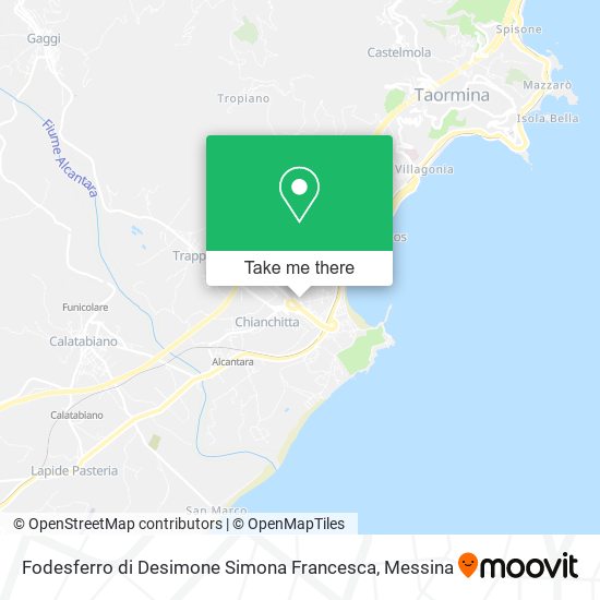 Fodesferro di Desimone Simona Francesca map