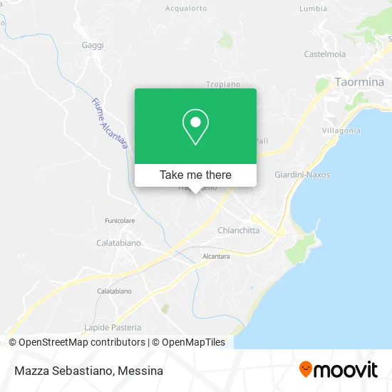 Sebastiano Mazza map