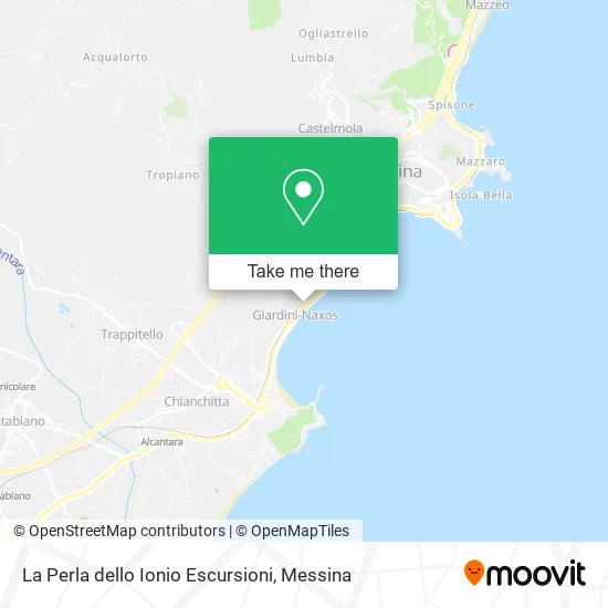 Pearl of the Ionian Excursions map