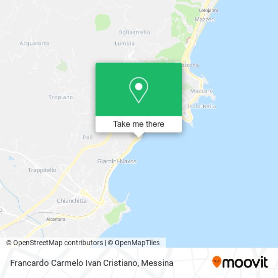 Francardo Carmelo Ivan Cristiano map