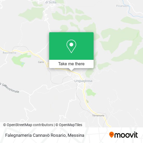 Falegnameria Cannavò Rosario map