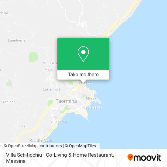 Villa Schiticchiu - Co-Living & Home Restaurant map
