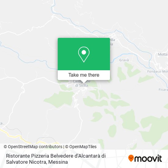 Ristorante Pizzeria Belvedere d'Alcantarà di Salvatore Nicotra map