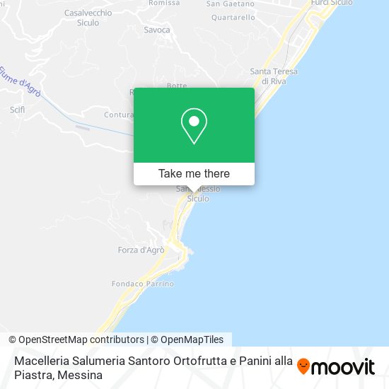 Macelleria Salumeria Santoro Ortofrutta e Panini alla Piastra map