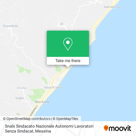 Snals Sindacato Nazionale Autonomi Lavoratori Senza Sindacat map