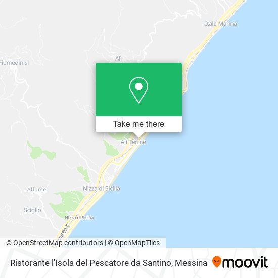 Ristorante l'Isola del Pescatore da Santino map