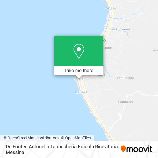 De Fontes Antonella Tabaccheria Edicola Ricevitoria map
