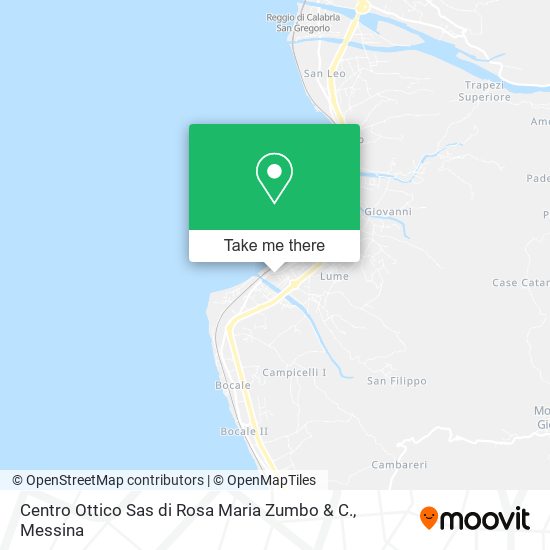 Centro Ottico Sas di Rosa Maria Zumbo & C. map