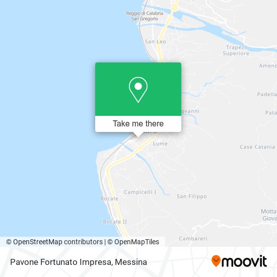 Pavone Fortunato Impresa map