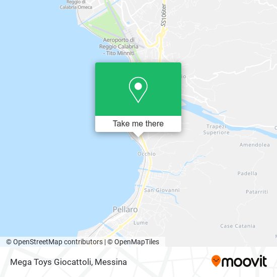 Mega Toys Giocattoli map