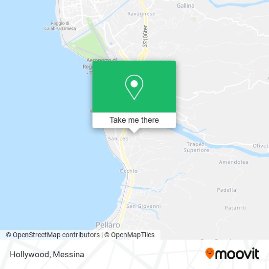 Hollywood map