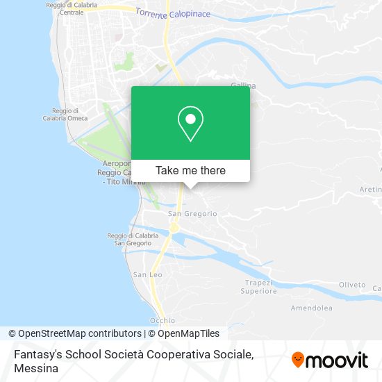 Fantasy's School Società Cooperativa Sociale map