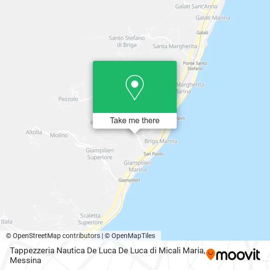 Tappezzeria Nautica De Luca De Luca di Micali Maria map