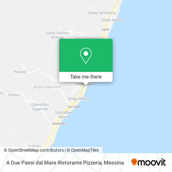A Due Passi dal Mare Ristorante Pizzeria map