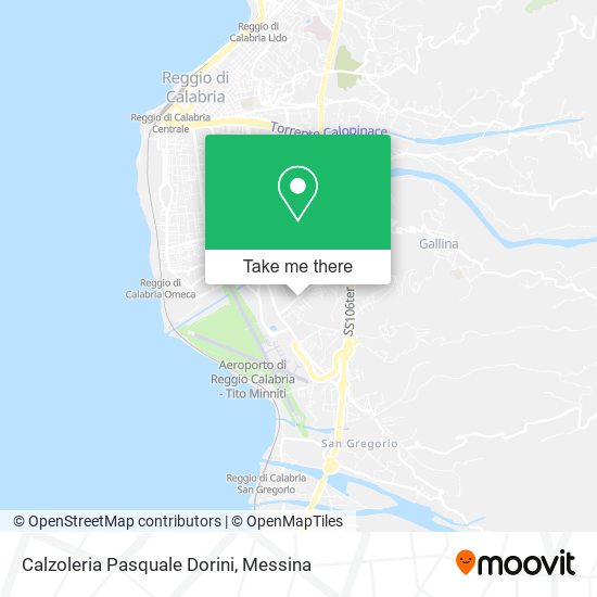 Calzoleria Pasquale Dorini map