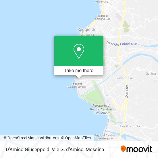 D'Amico Giuseppe di V. e G. d'Amico map