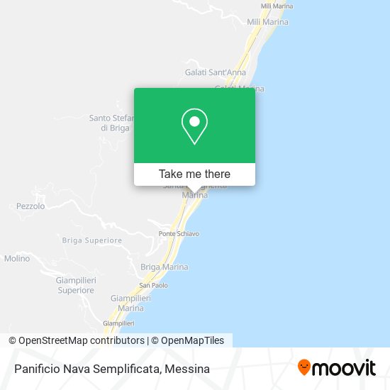 Panificio Nava Semplificata map