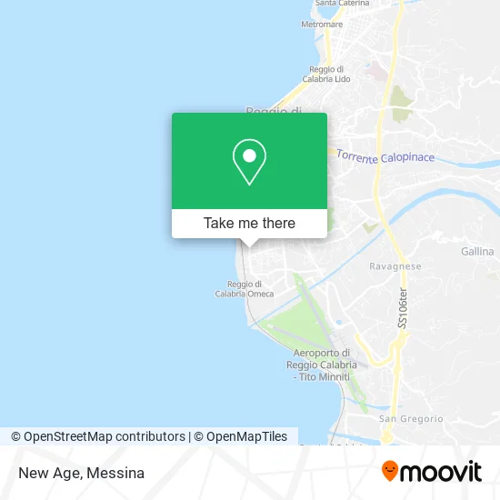 New Age map