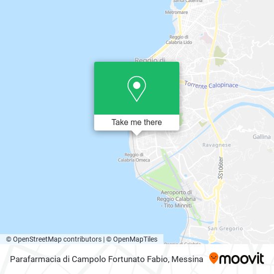 Parafarmacia di Campolo Fortunato Fabio map