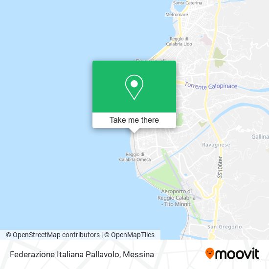 Federazione Italiana Pallavolo map