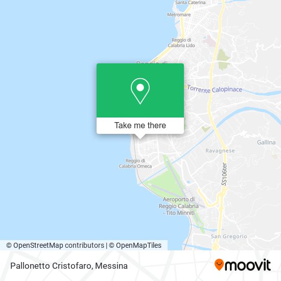 Pallonetto Cristofaro map