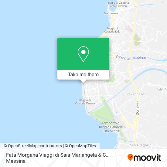 Fata Morgana Viaggi di Saia Mariangela & C. map