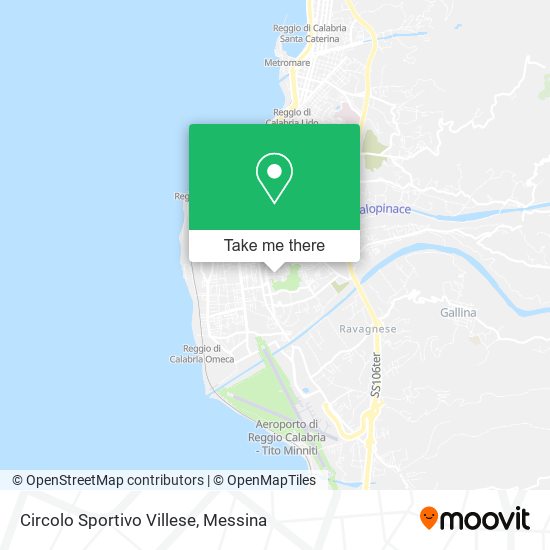 Circolo Sportivo Villese map
