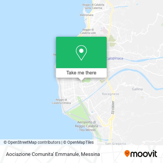 Aociazione Comunita' Emmanule map