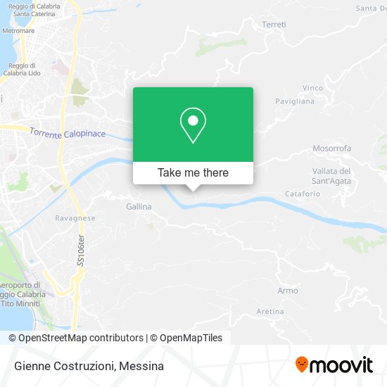 Gienne Costruzioni map