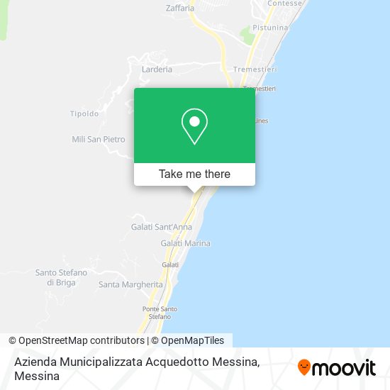 Azienda Municipalizzata Acquedotto Messina map