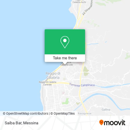 Saiba Bar map