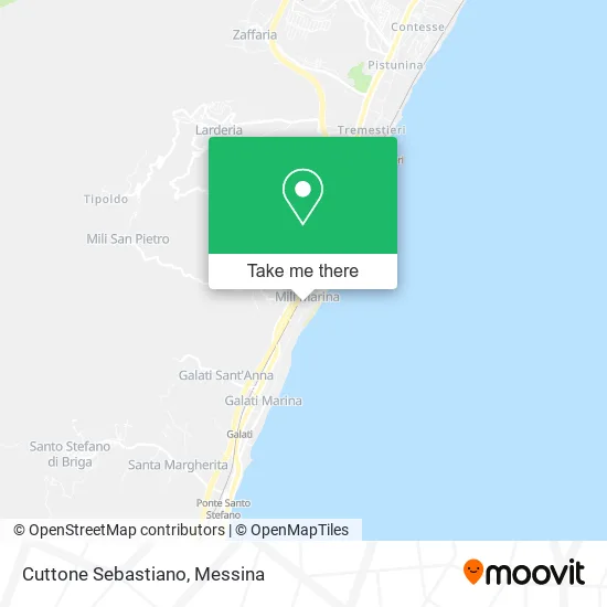 Sebastiano Cuttone map