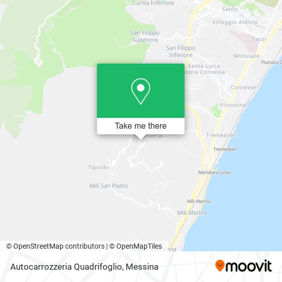 Autocarrozzeria Quadrifoglio map