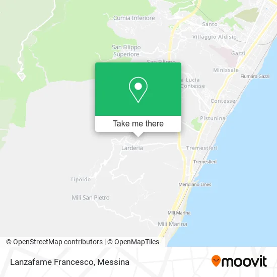 Francesco Lanzafame map