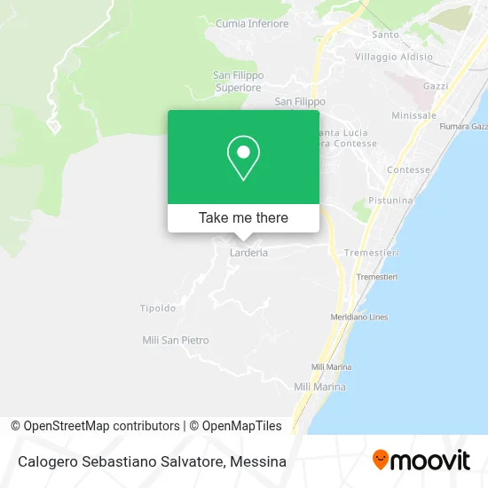 Calogero Sebastiano Salvatore map