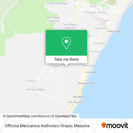 Officina Meccanica Andronico Orazio map