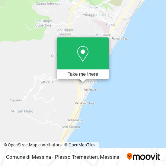 Comune di Messina - Plesso Tremestieri map