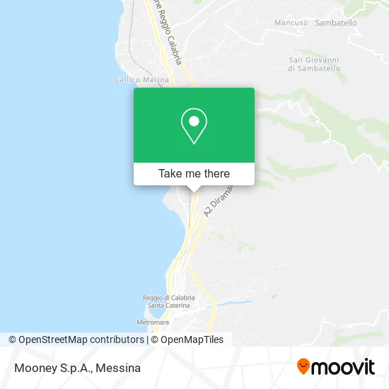 Mooney S.p.A. map