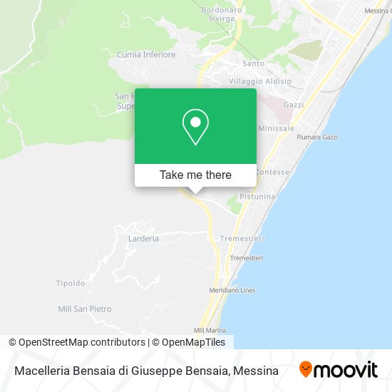 Macelleria Bensaia di Giuseppe Bensaia map