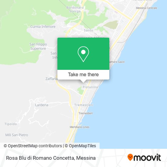 Rosa Blu di Romano Concetta map