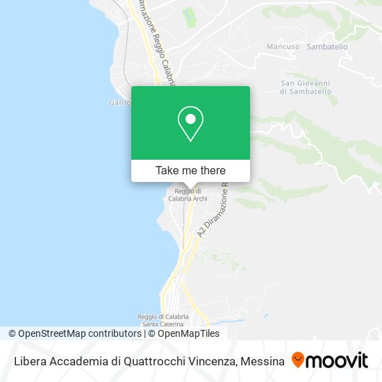 Libera Accademia di Quattrocchi Vincenza map