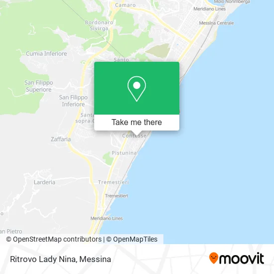 Ritrovo Lady Nina map