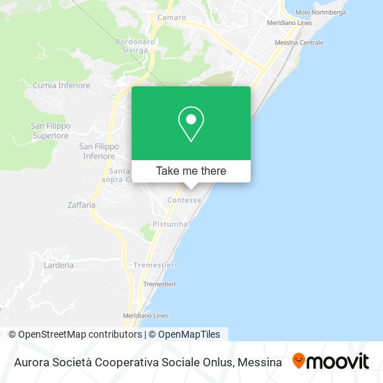 Aurora Società Cooperativa Sociale Onlus map