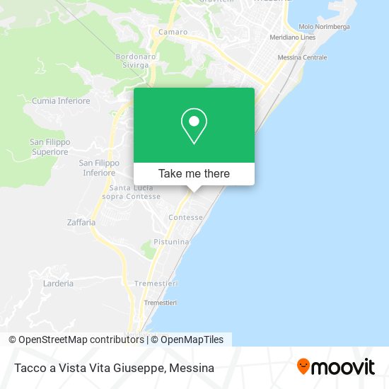 Tacco a Vista Vita Giuseppe map