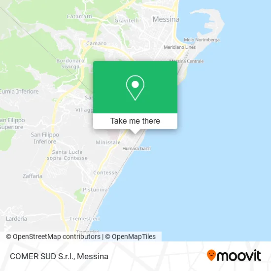 COMER SUD S.r.l. map