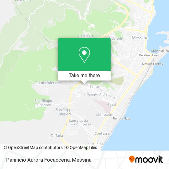 Panificio Aurora Focacceria map
