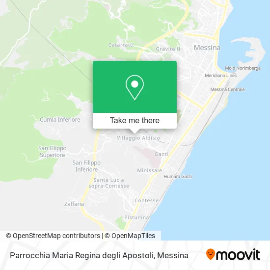 Parrocchia Maria Regina degli Apostoli map